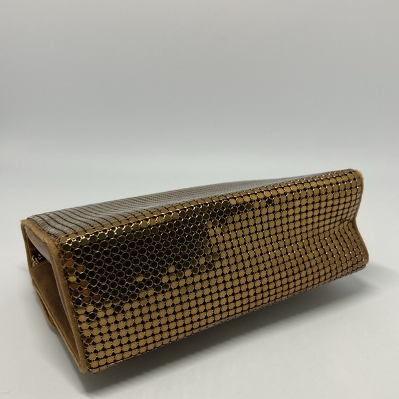 Amanda Smith Gold Mesh Clutch Purse - Picture 4 of 8